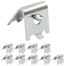 10PCS Freezer Shelf Clips Metal Refrigerator Freezer Shelf Brackets