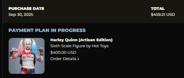 Hot Toys Harley Quinn (Artisan Edition) 1/6th Scale Figure Official Presale - Image 3 of 4