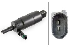 Hella 8TW006849-031 Waschwasserpumpe, Scheinwerferreinigung für VW