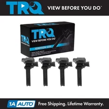 TRQ Ignition Coil Pack Kit Set of 4 for 03-11 Saab 9-3 2.0L Turbo