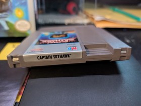Captain Skyhawk Nintendo NES Completo en Caja con Inserto Manual Funciona Excelente