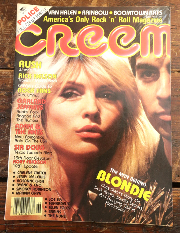 CREEM MAGAZINE VOL 13 NO 1 June 1981 BLONDIE Van Halen RUSH Rainbow MARVIN GAYE