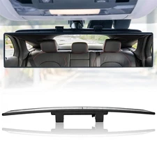 Universal Car Truck Rear View Mirror 300mm Wide-angle Convex Interior Clip On