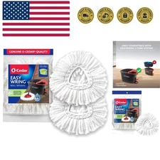 EasyWring Spin Mop Head Refill Pack of 2