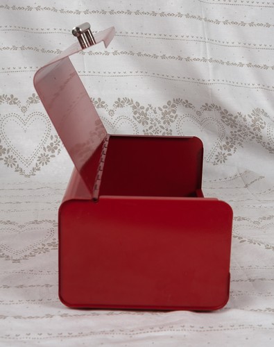 Swan Retro Red 3 Piece Breadbin Storage Set for Tea Coffee & Sugar America Diner - Picture 6 of 10