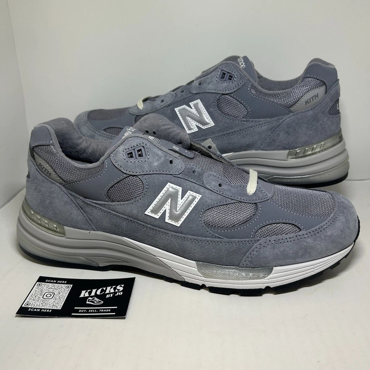 Kith x New Balance 992 Made In USA Argon for Sale | Authenticity