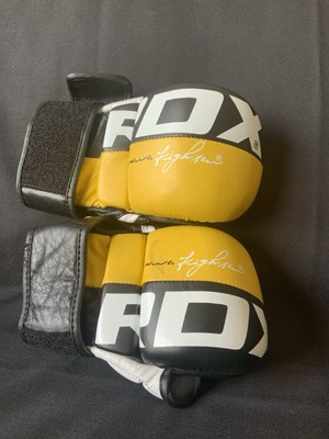 RDX MMA GGR T6Y Sparring Glove MMA Grappling Glove gelb L
