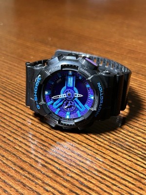 Casio G-Shock GA-110HC Wristwatch Hyper Color Digital   Blue / Purple