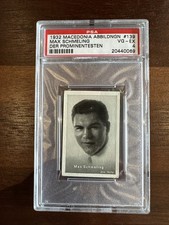 1932 Max Schmeling Macedonia PSA 4. Population 4 Only 1 Higher