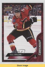 2016-17 Upper Deck Compendium Red Matt Stajan #45 READ o2z
