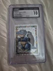1998 Pokémon Merlin Series 1 Blastoise #S4 Special Glitter CGC 10