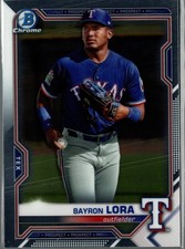 2021 Bowman #BCP-139 Bayron Lora Chrome Prospects
