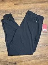 NEW Redvanly Pants Mens XL Black Halliday Jogger Golf Stretch Performance R2125