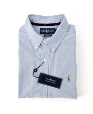 NWT Polo Ralph Lauren Classic Fit Oxford Button Down Long Sleeve Shirt Size XL