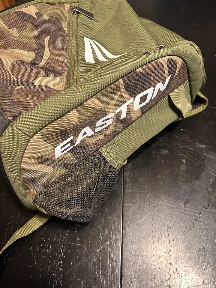 Bolso de béisbol Easton juvenil verde camuflaje Foto 3 de 4