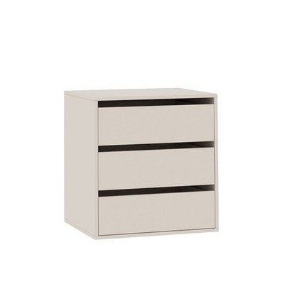 Container TRES 07C Schubkasteneinsatz mit 3 Schubladen, Garderobenorganisator