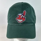 Vintage Cleveland Indians Hat Cap Strap Back Chief Wahoo Dad Twins Enterprise