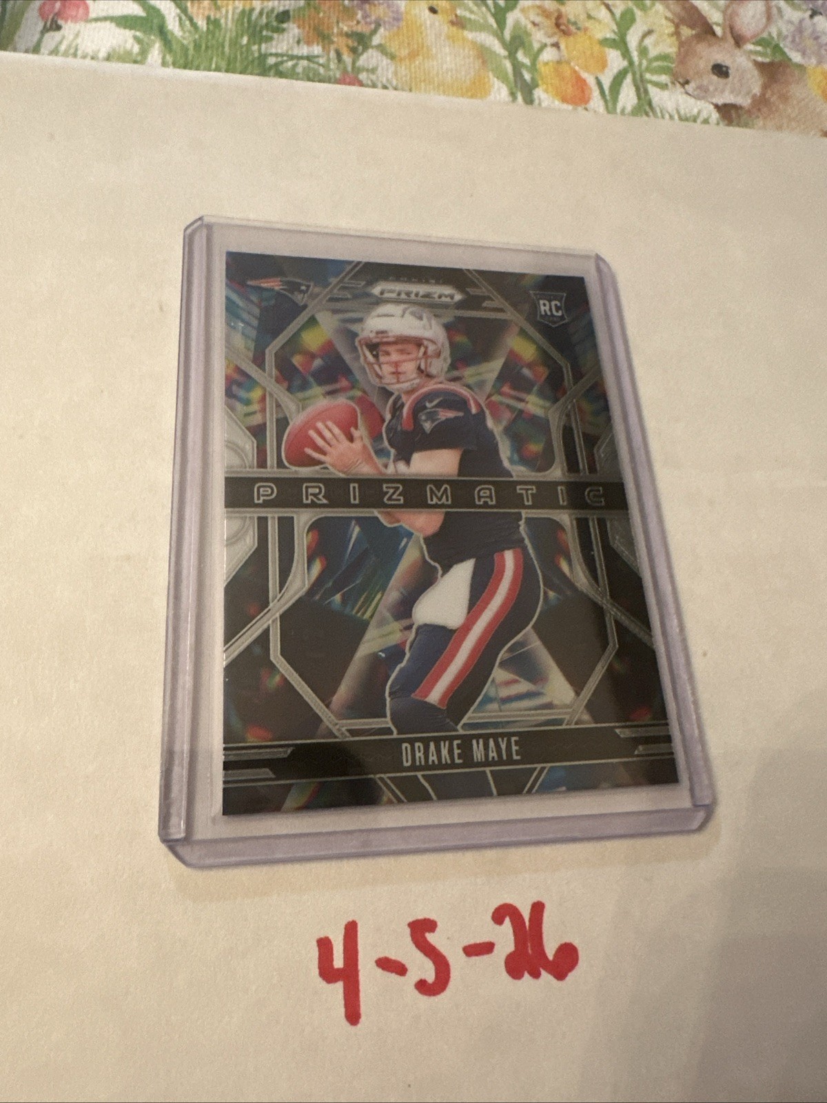 2024 Panini Prizm Prizmatic Drake Maye #2 New England Patriots