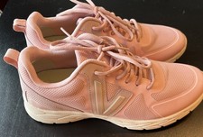 Vionic Mesh Lace-Up Athletic Walking Sneakers Miles II Pink Women s Size 9.5