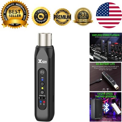 Versatile P3 Wireless Bluetooth Receiver for DJs & Audio Mixers - 16-bit DAC