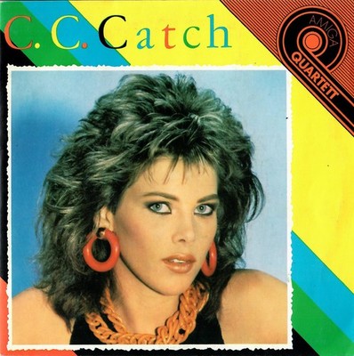 Amiga Quartett Single ''CC Catch''  von 1987