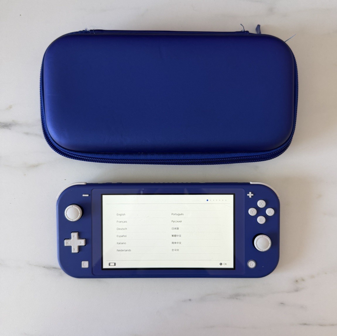 Nintendo Switch Lite 32GB Console Blue with Case