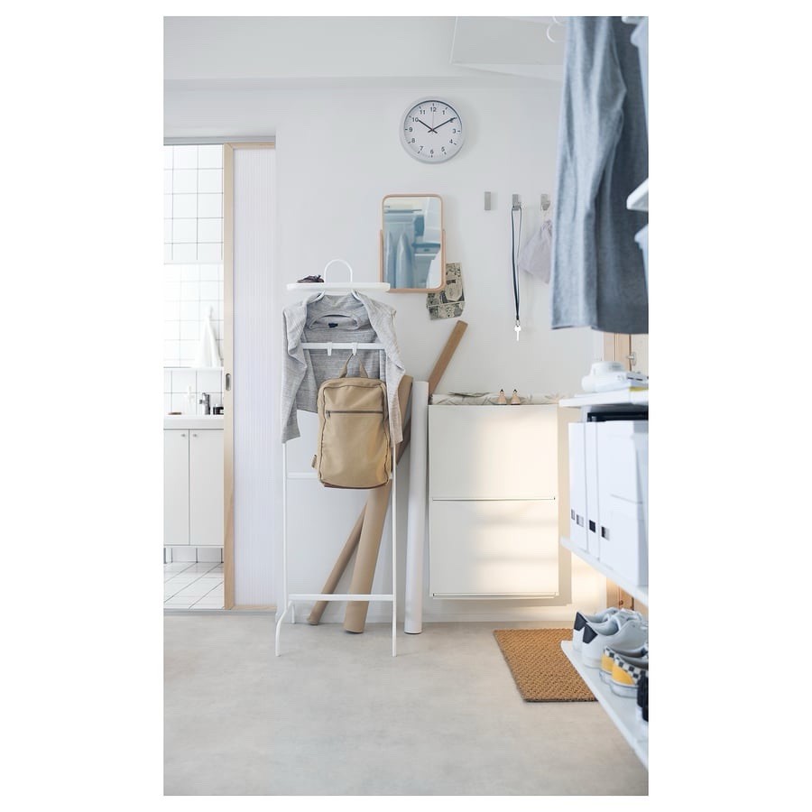 IKEA TRONES Shoe Storage Cabinet - White, 20 1/2x15 3/8