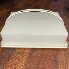 Tupperware 9" x 13" Rectangle Sheet Cake Cupcake Carrier w/ Handle 622-1