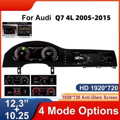 For Audi Q7 Car LCD Dashboard Digital Cluster Wireless Carplay Autoradio stereo