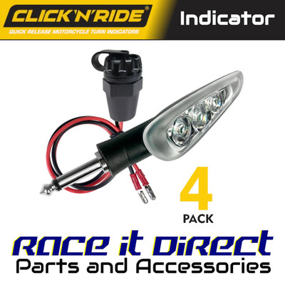 QR Blinker Kit für Ducati Scrambler Urban Motard 2022-2025 4tlg Click'n'Ride