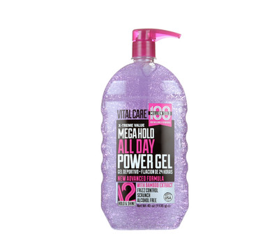 Vital Care Mega Hold All Day Power Frizz Control & Shine Enhancing Pump Hair Sty