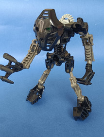 LEGO BIONICLE Onua 8532 Toa Mata - Complete Set with Instructions And Jar