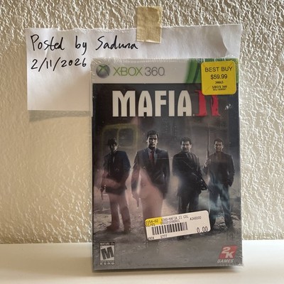 Mafia II - Collector's Edition Steelbook/Artbook (Xbox 360, 2010) New Sealed