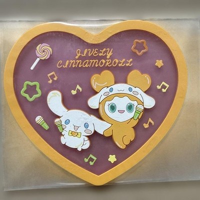 TWICE LOVELYS x Sanrio Jihyo Cinnamon Clear Rubber Coaster, unbenutzt, 14+