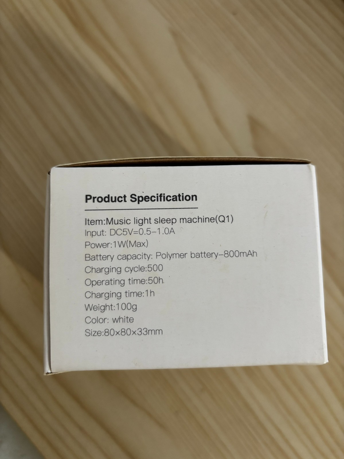 Noise Sound Machine mutiple Natural Soothing sound Light Sleep Machine White