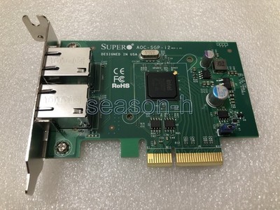 AOC-SGP-i2 Dual Port PCIe Gigabit Networking Adapter *lm