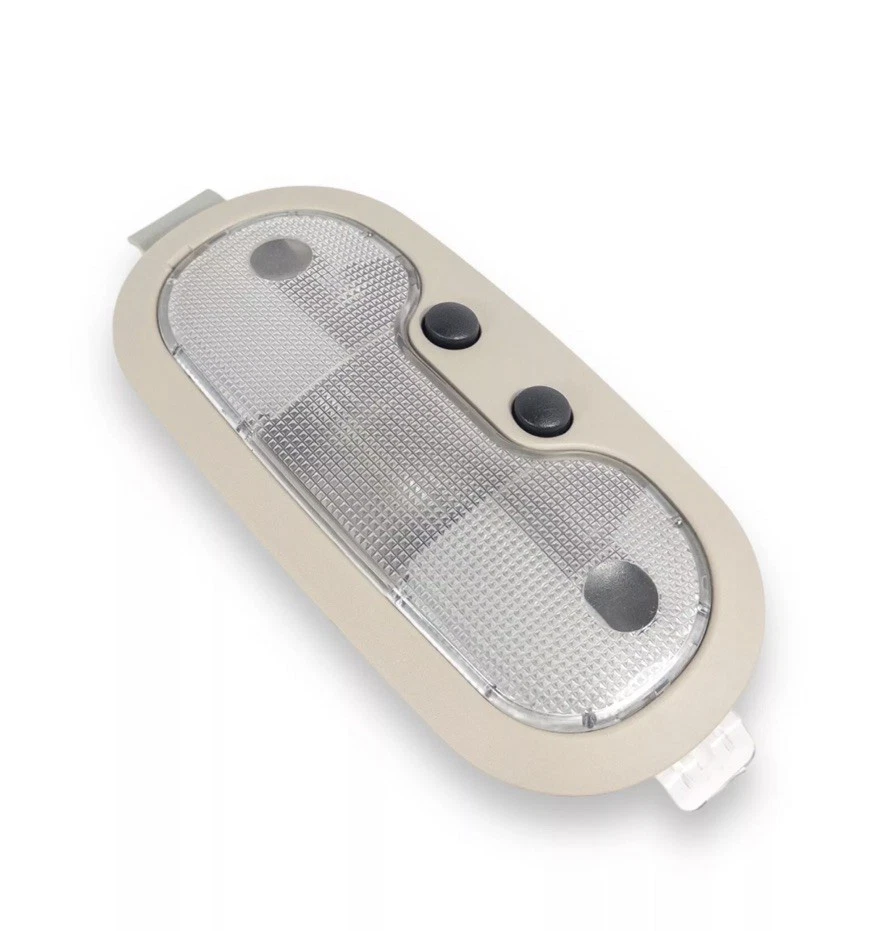 03-06 Genuino GM Bronceado Frontal Domo Luz Mapa Luz OEM Tahoe Yukon Foto 2 de 4