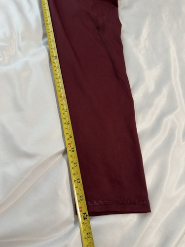 Freely Women's Leggings Pockets Ruby-Red Size Large Athletic Gym Yoga - Picture 6 of 9