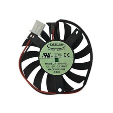1 Pc. New T125010SL GPU Cooling Fan DC12V 0.13A Dia. 45mm 27*35*35mm 2Pin