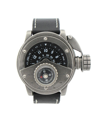 RETROWERK R-002 Compass Diver Automatic Men's Watch Box Papers