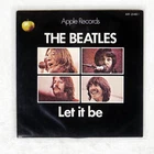 BEATLES LET IT BE APPLE AR2461 Japan VINYL 7