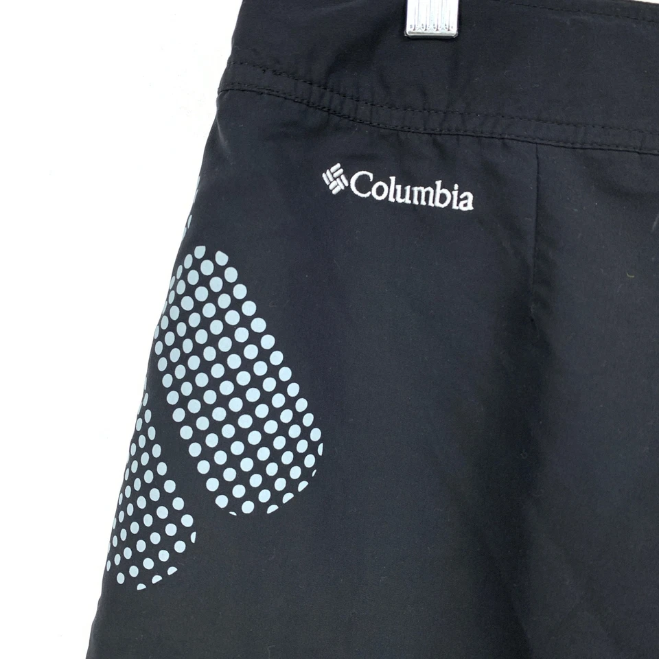 Pantalones Cortos Columbia Para Hombre Talla 34 Tabla Negro Blanco Gráfico Omni Tono Omni Escudo Foto 3 de 4