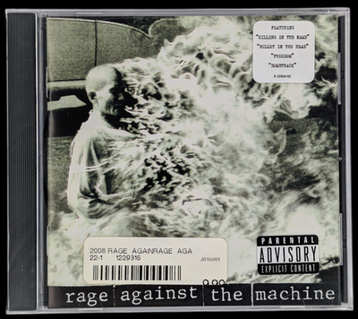 SEALED, Rage Against The Machine ZK 52959, Audio CD, Hype Sticker