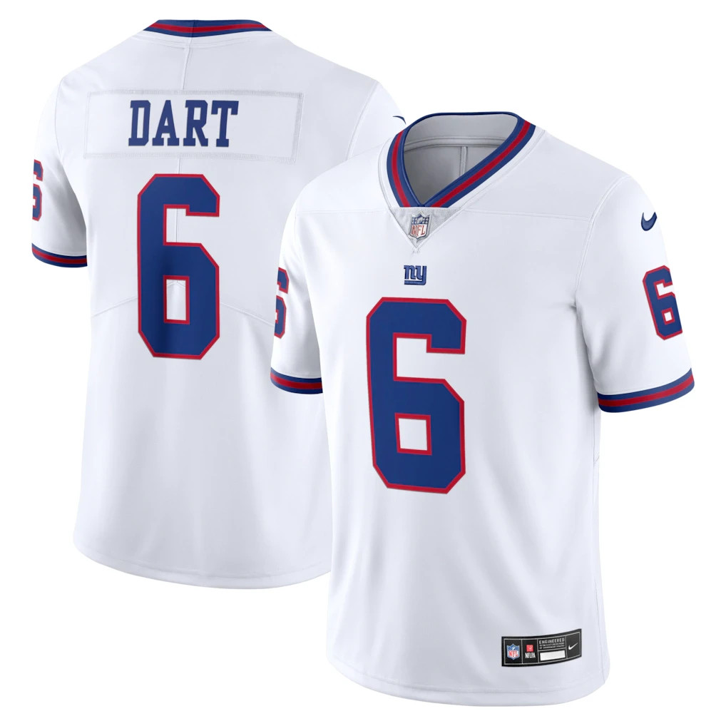 Nike Jaxson Dart New York Giants NFL Vapor Untouchable Limited