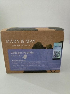 Collagen Peptide Vital Mask   Mary&May   30 Sheets Mask