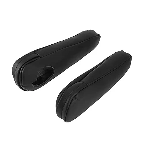 Center Console Armrest Cover for Toyota Sienna 2011-2018 Black Microfiber Leathe Foto 3 de 4