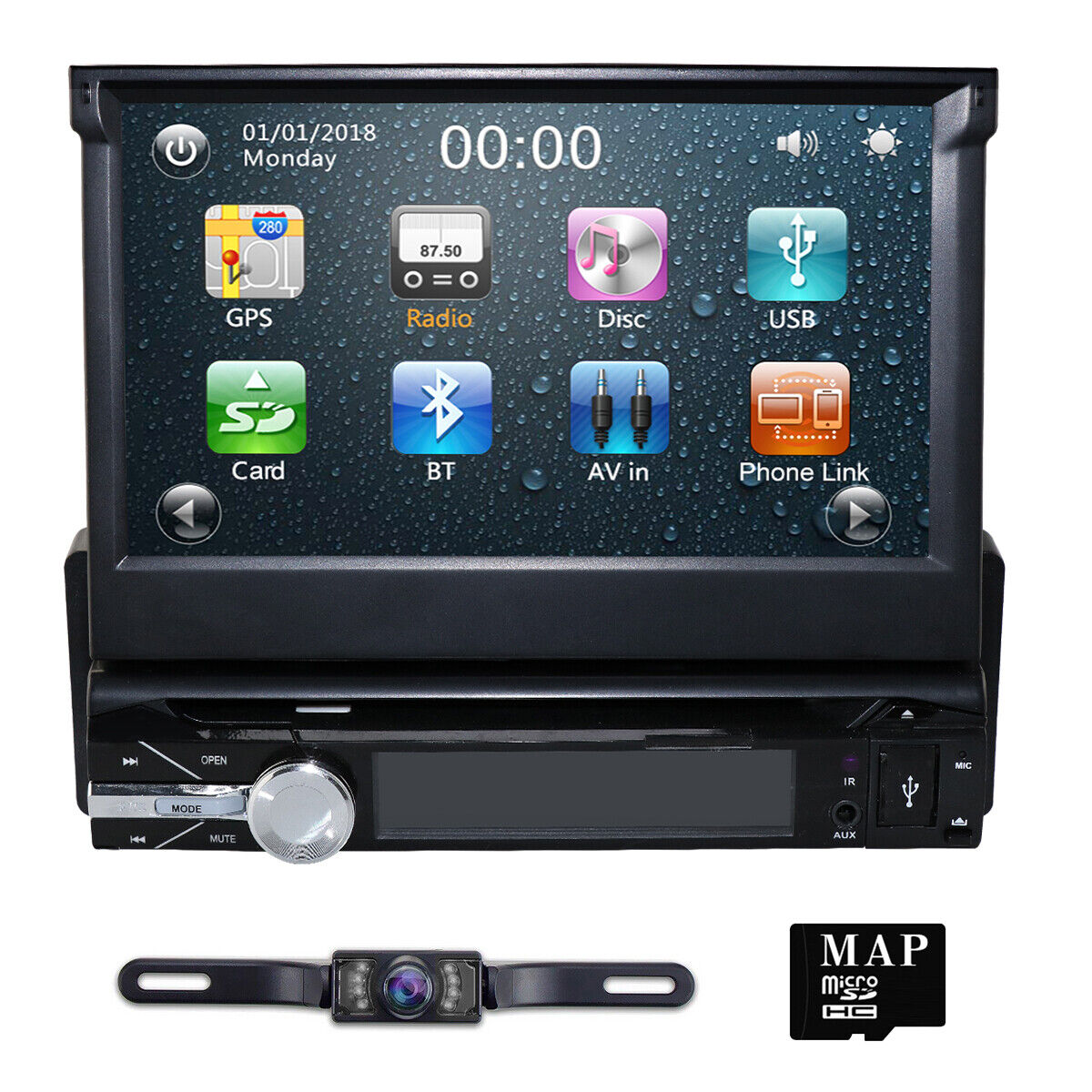 recept sessie Zonnebrand GPS Navi Android4g WiFi 6.95"double 2din Car Radio Stereo No DVD Player  Camera for sale online | eBay