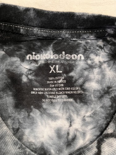 T-shirt adulto manica lunga tie dye nicklelodeon - Foto 3 di 5