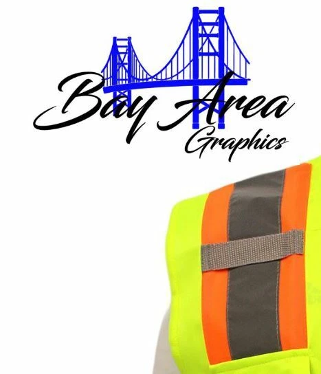 LICENSED COMMERCIAL DRONE PILOT SAFETY VEST HI-VISIBILITY REFLECTIVE #7 - Image 4 of 4