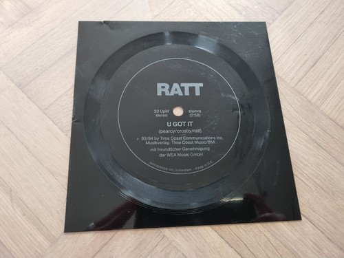 RATT - U got it 7'' Vinyl FLEXI - Zdjęcie 1 z 1